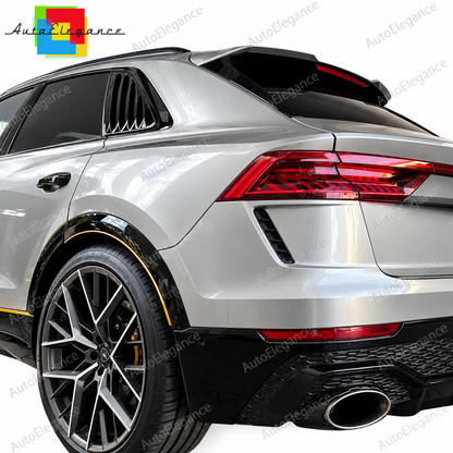 👉ART.10765 Louver Vetri Laterali Posteriori Nero Lucido per Audi Q8👈