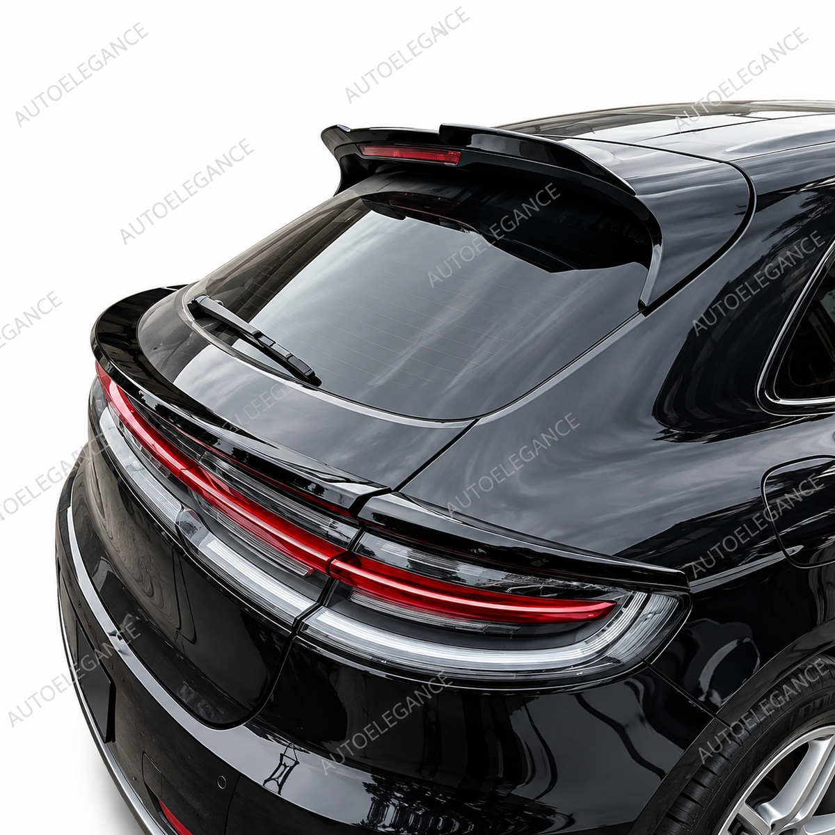 👉ART.10970 Spoiler Posteriore Nero Lucido adatto per Porsche Macan 95B 18–21👈