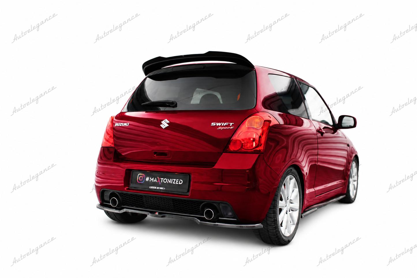 🔥ART.9849 SPLITTER POSTERIORE (CON BARRE VERTICALI) SUZUKI SWIFT SPORT Mk4🔥