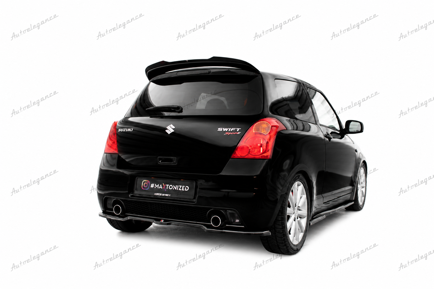 🔥ART.9849 SPLITTER POSTERIORE (CON BARRE VERTICALI) SUZUKI SWIFT SPORT Mk4🔥