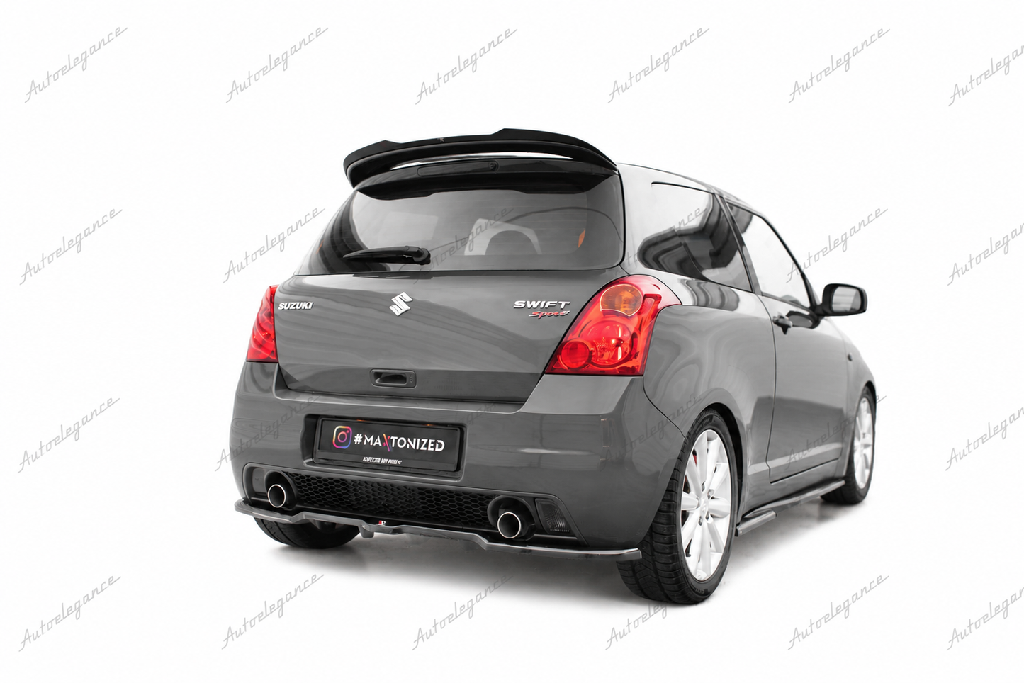 🔥ART.9849 SPLITTER POSTERIORE (CON BARRE VERTICALI) SUZUKI SWIFT SPORT Mk4🔥