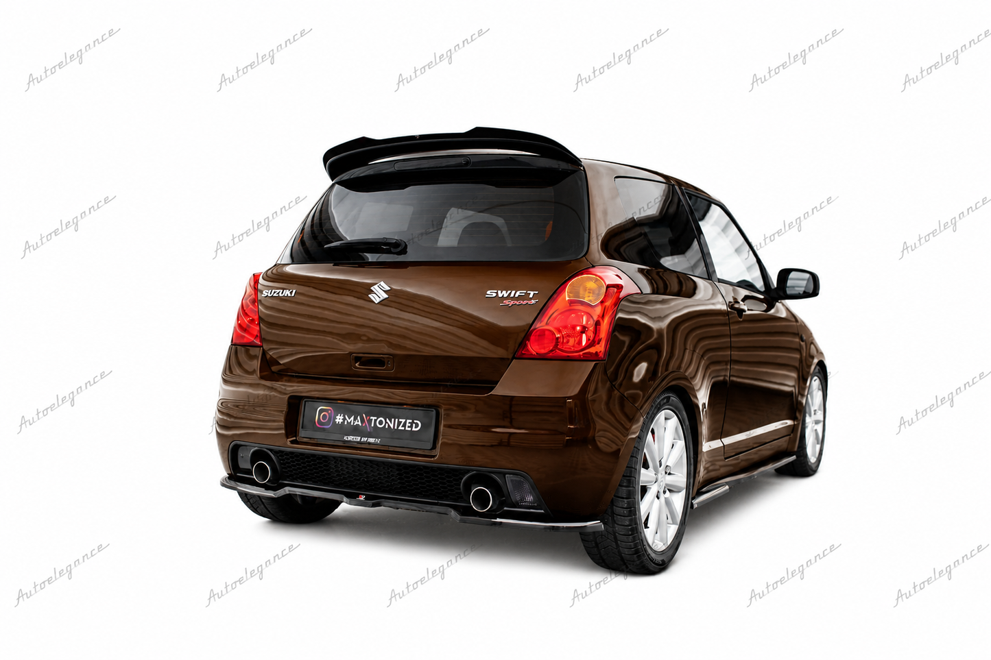 🔥ART.9849 SPLITTER POSTERIORE (CON BARRE VERTICALI) SUZUKI SWIFT SPORT Mk4🔥