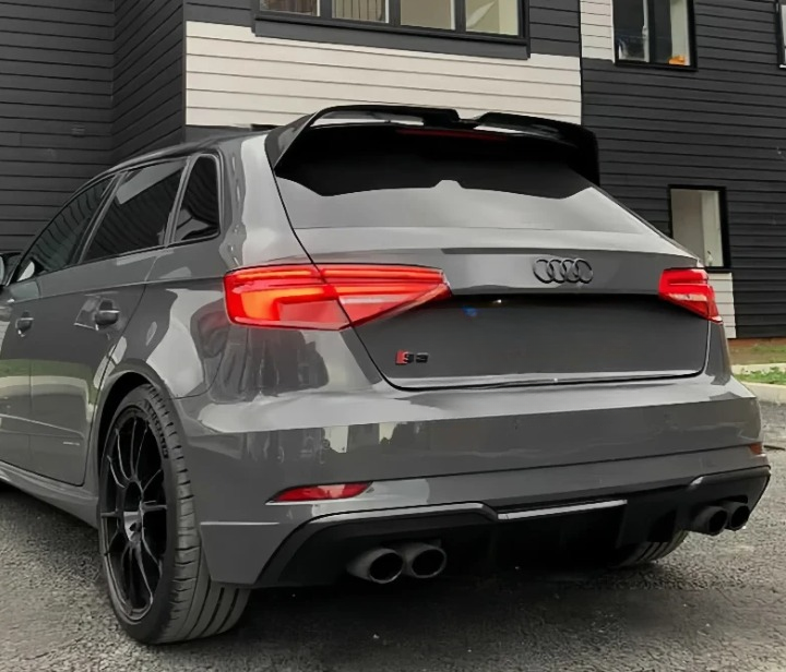 ART.7490   SPOILER AUDI A3 2013-2020 CARBOON LOOK