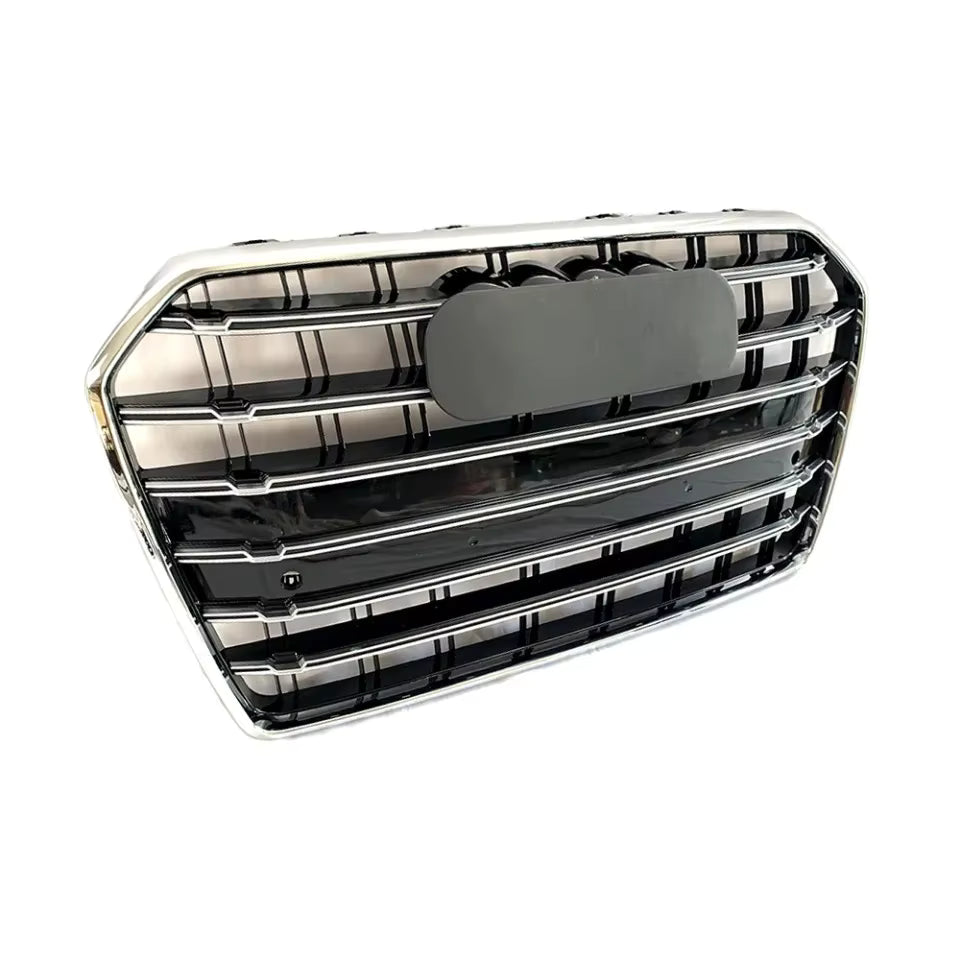 💫ART.4707 Griglia (Nero/Chromato) per Audi A6 S6 C7 2016-2018 RS6 Style💫