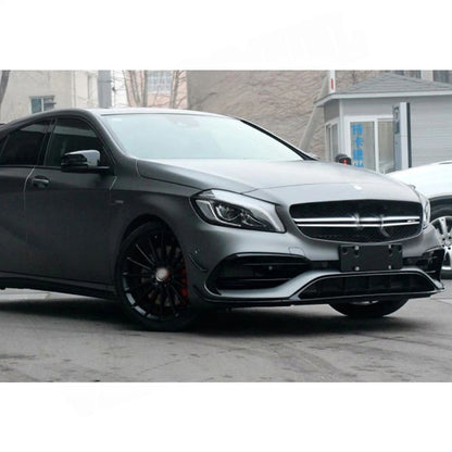 💫ART.4818 Splitter anteriore in Fibra Di Carbonio per Classe A W176 AMG 16-19💫