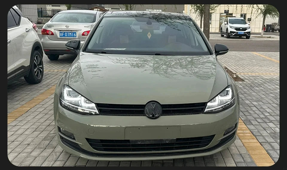 💫ART.8746 Fari Anteriori LED DRL per VW Golf 7 2013-2017💫