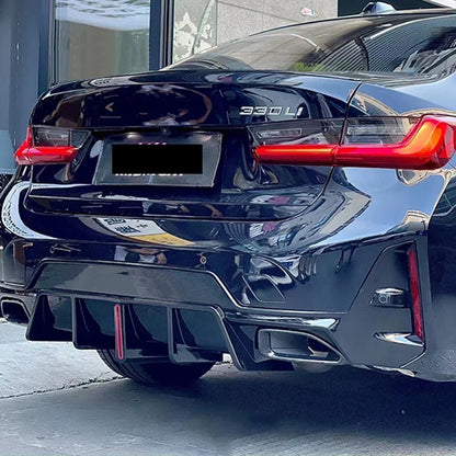 💫Diffusore Posteriore con LED Per BMW Serie 3 G20 M Sport 2023+💫