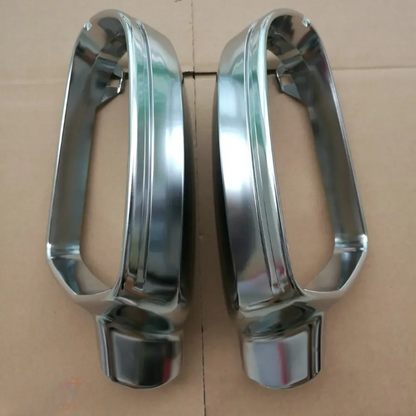 💫ART.4817 Coperture Specchietti Cromati Opachi Argento per Audi A4 A5 10-16💫