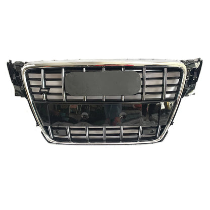 💫ART.8482 Griglia Anteriore Nero Lucido / Cromato stile S4 per Audi A4 09-12💫