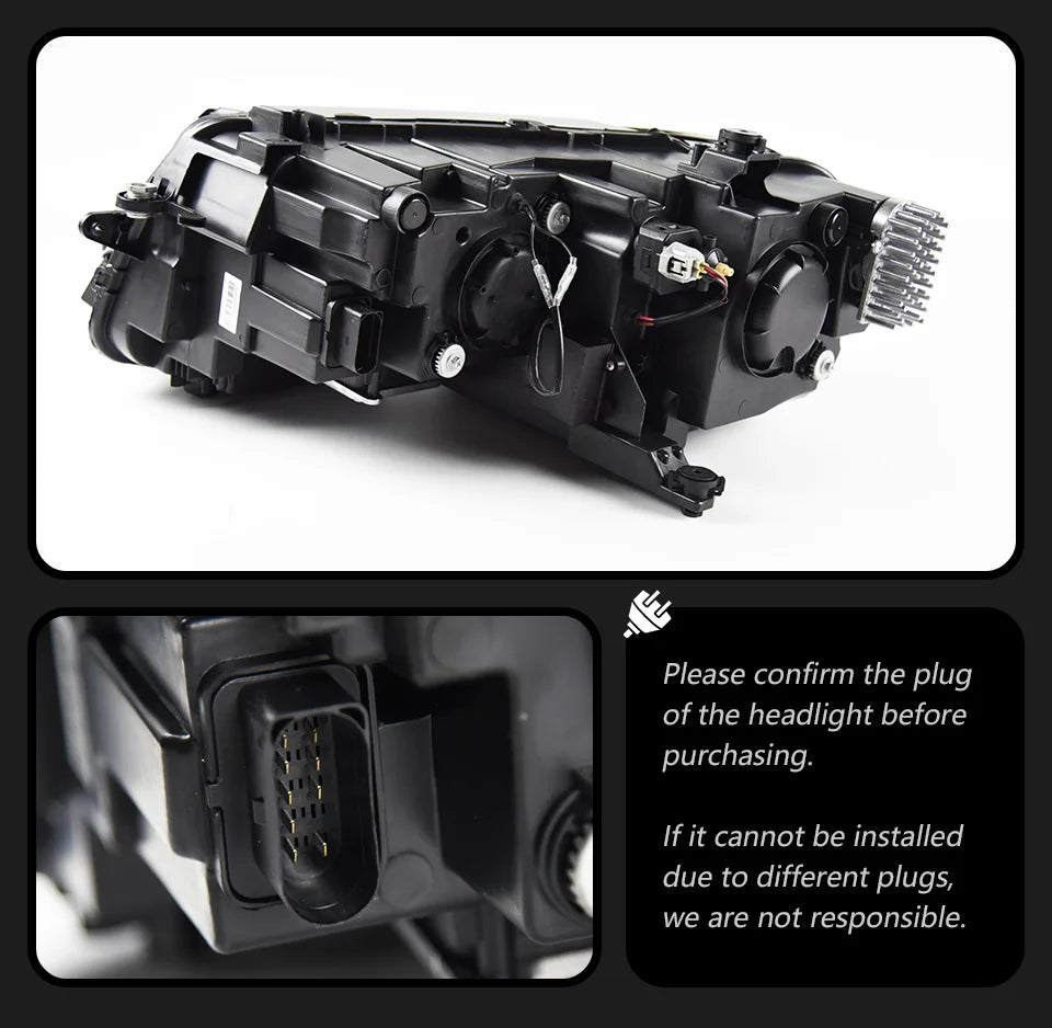 💫ART.3851 Fari anteriori LED (Angel Eye) per Tiguan 2017-2021💫