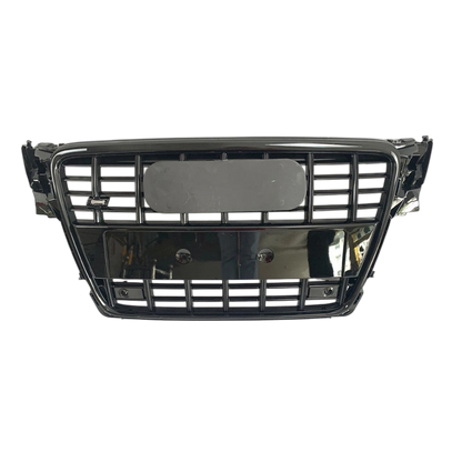💫ART.8482 Griglia Anteriore Nero Lucido / Cromato stile S4 per Audi A4 09-12💫