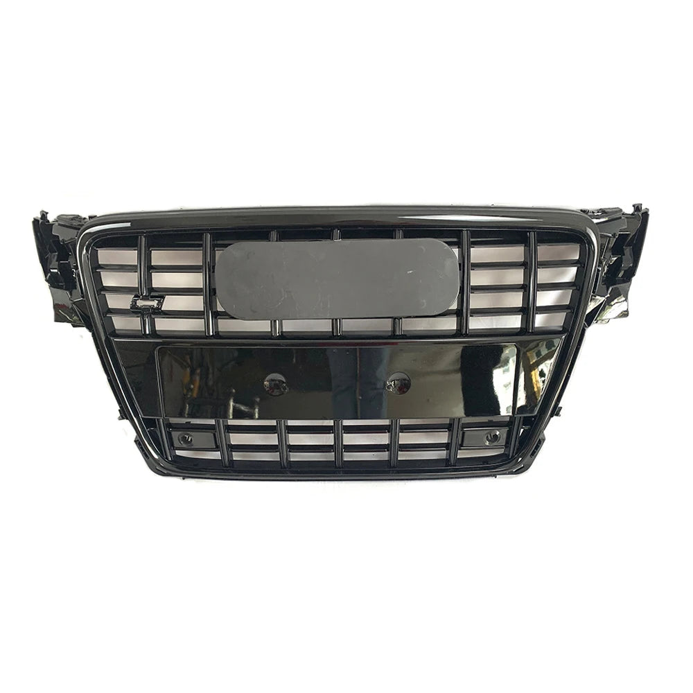 💫ART.8482 Griglia Anteriore Nero Lucido / Cromato stile S4 per Audi A4 09-12💫