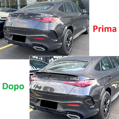 💫ART.4725 Spoiler 'Carbonio Look' per Mercedes Benz GLC Coupe C254 AMG 2023+ 💫