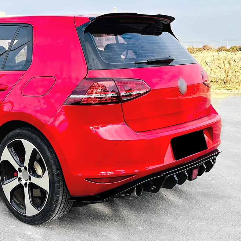 💫ART.4958 Diffusore Posteriore Standard per Volkswagen Golf 7 Mk7 💫