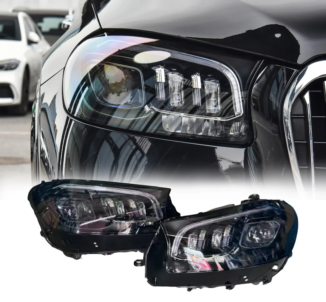 💫ART.4857 Fari Anteriori Daytime per Mercedes GLS / AMG63 / Maybach 2020-2024💫