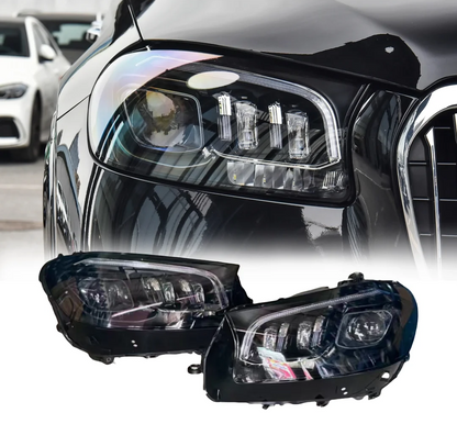 💫ART.4857 Fari Anteriori Daytime per Mercedes GLS / AMG63 / Maybach 2020-2024💫