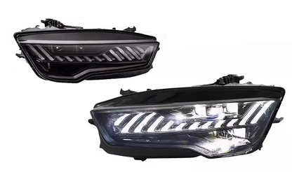 💫ART.4845 Fari Anteriori Dinamici per Audi A7 stile RS7 2011-2018 LED💫