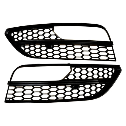 💫ART.8473 Set Griglia Fendinebbia argendo/nero lucido per Audi A3 2012+💫