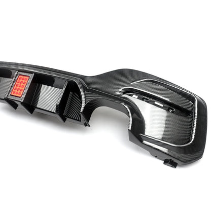 💫ART.8552 Diffusore per BMW Serie 1 M Sport F20 F21 15-18 Carbon Look💫