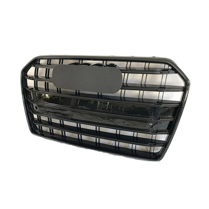 💫ART.4588 Griglia Radiatore (Nera Lucida) adatto per Audi A6 S6 C7 2016-2018💫