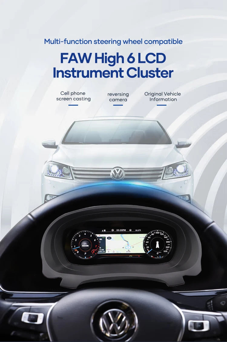 💫ART.3429 Cockpit virtuale digitale LCD per Amarok 2008-2020💫