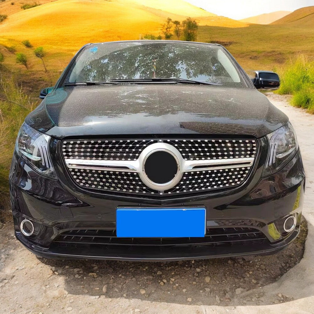 ⭐Mercedes Benz Classe V W447 2014 - 2018 Griglia Radiatore Diamantata⭐