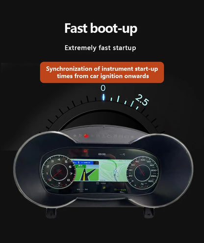 💫ART.3425 Cockpit virtuale digitale LCD per Audi Q3 2011-2018💫