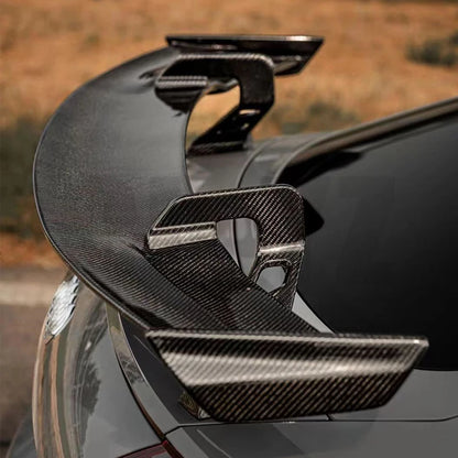 💫ART.4459 Spoiler In Carbonio adatto per Audi TT TTS TTRS R8 V8 MK3 Mk2💫