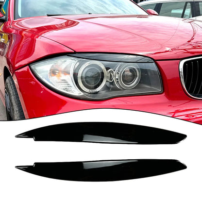 💫ART.8063 2 Coprifari (Palpebre) in Fibra di Carbonio per BMW Serie 1 04-13💫