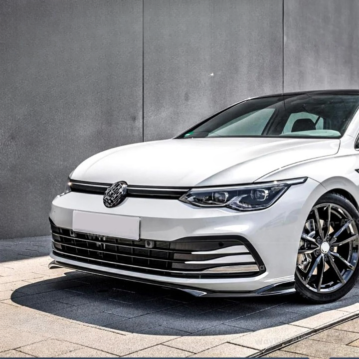 💫ART.8406 Griglia Anteriore con Striscia Luminosa Black Line LED per VW Golf MK8 R Style💫