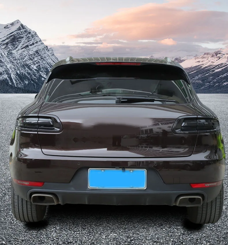 💫ART.5214 Copertura Fanale Posteriore per Porsche Macan 2014-2017 ABS Nero💫