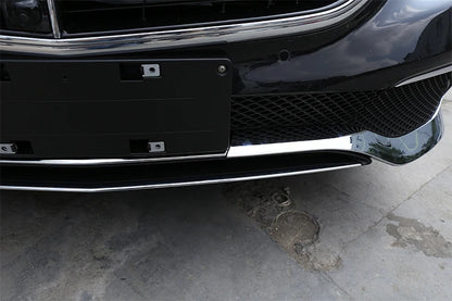 💫ART.5168 Piastra Paraurti Anteriore Cromata ABS Mercedes Benz E-Class 16-20💫