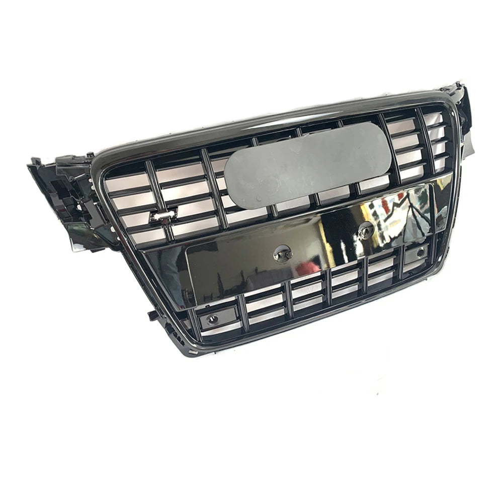 💫ART.8482 Griglia Anteriore Nero Lucido / Cromato stile S4 per Audi A4 09-12💫