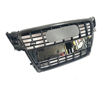 💫ART.8482 Griglia Anteriore Nero Lucido / Cromato stile S4 per Audi A4 09-12💫