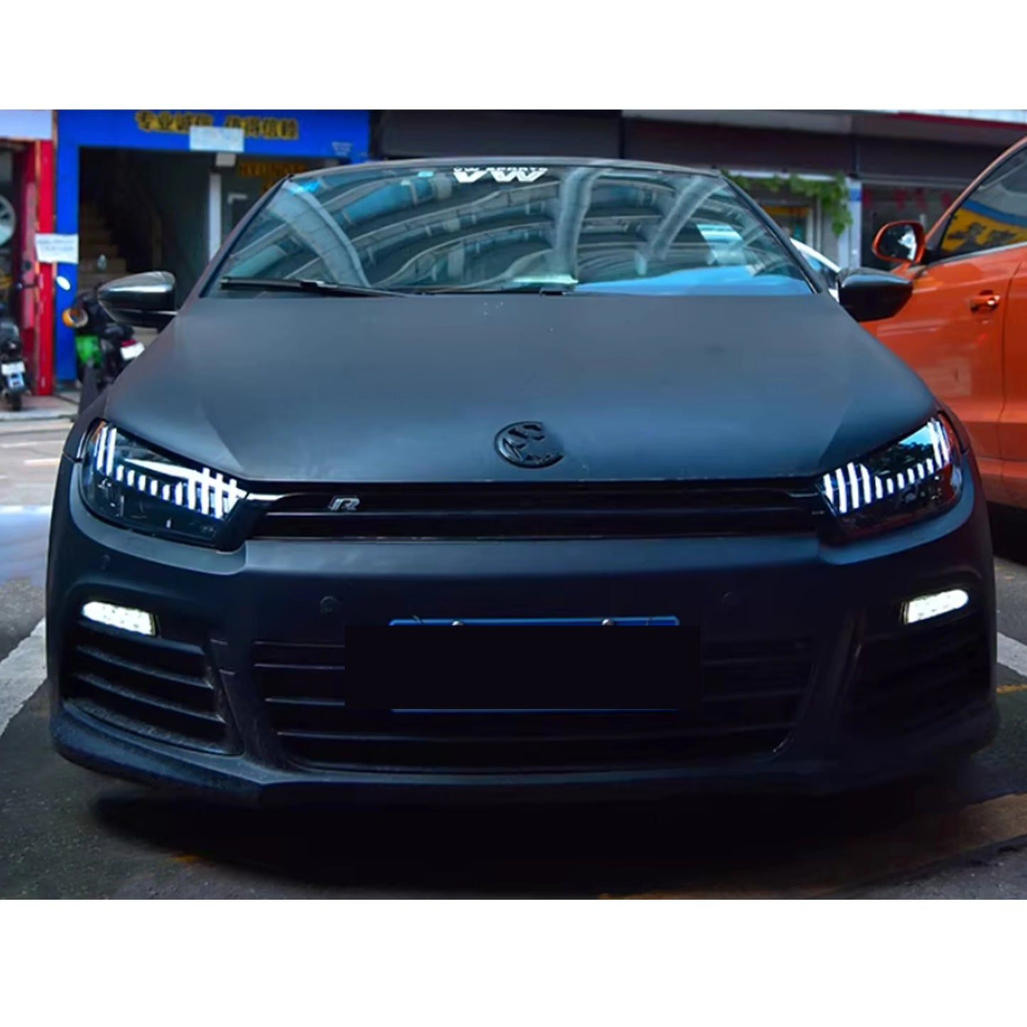 💫ART.8781 Fari Anteriori LED DRL per VW Scirocco 3 TSI / R 2009-2017💫