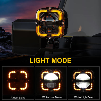 💫ART.8304 Barra luminosa FULL FULL LED per Jeep Offroad Truck 4x4 SUV 💫
