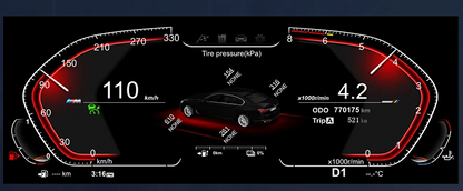 💫ART.4581 Cockpit Virtuale Digitale LCD per BMW X1 E84 2009 - 2015💫