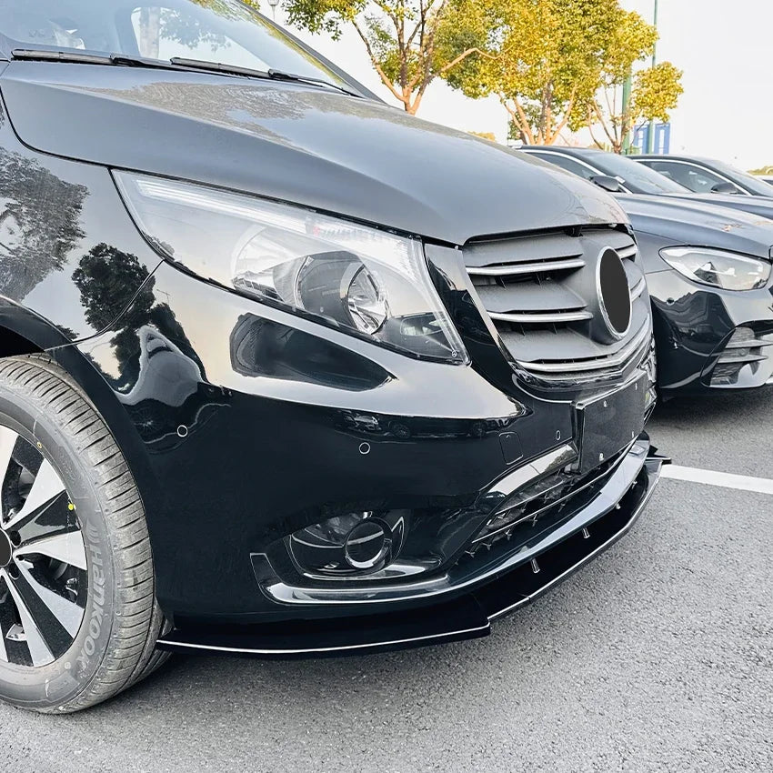 💫ART.8081 Splitter Anteriore per Mercedes Benz Vito W447 2016-2023💫