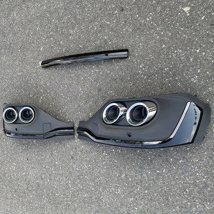 💫ART.8112 Porta di Scarico Ornamentale per Audi Q5 Sportback 2020-2023💫