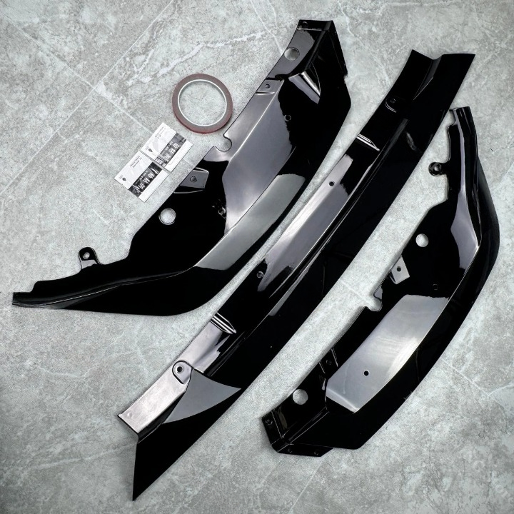 💫ART.8096 Splitter Anteriore per BMW Serie 2 M2 G87 23-25 Nero Lucido💫
