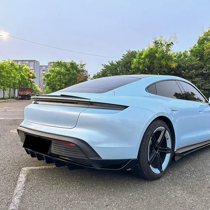 💫ART.8161 Diffusore Posteriore In Carbonio per Porsche Taycan 2019+💫