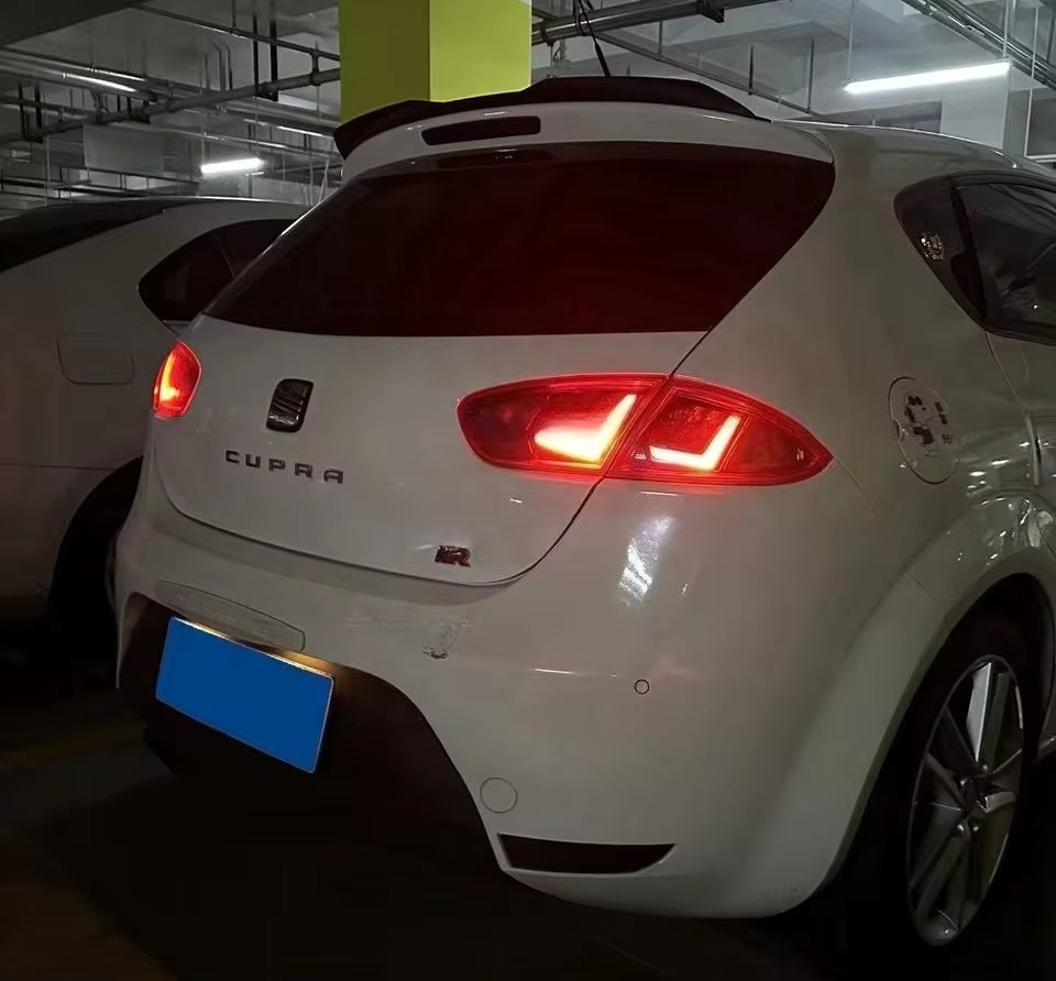💫ART.8453 Spoiler sul Tetto per SEAT LEON MK4 Nero Lucido 2013+💫