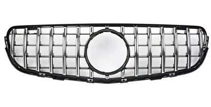 💫ART.5114 Griglia Anteriore Nera Lucida Stile Diamond GT Mercedes GLC 15-19💫