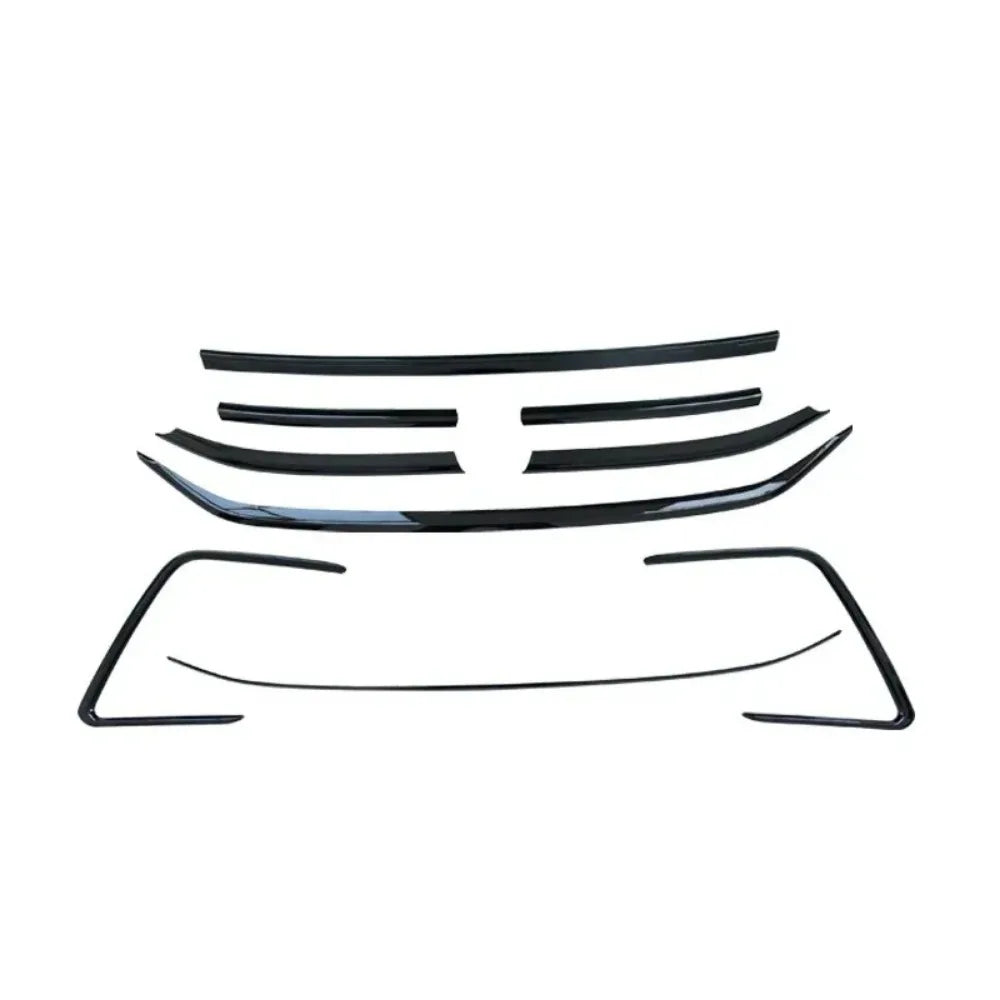 💫ART.5078 Kit Modanature Paraurti Anteriore per Tiguan MK2 22-23 Nero Lucido💫