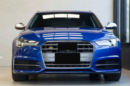 💫ART.4707 Griglia (Nero/Chromato) per Audi A6 S6 C7 2016-2018 RS6 Style💫