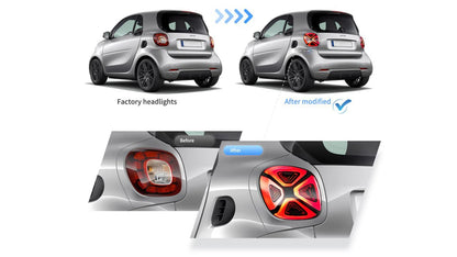 💫ART.3849 Fari Posteriori (2) Smart 453 Fortwo Forfour 2014-2019💫