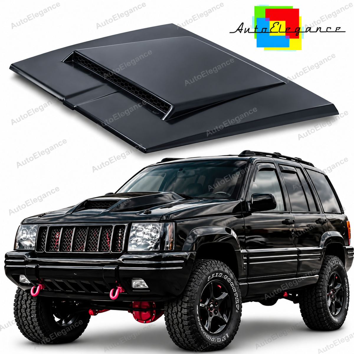 👉ART.10875 Cofano adatto per Jeep Grand Cherokee 1992-1998 (ZJ)👈