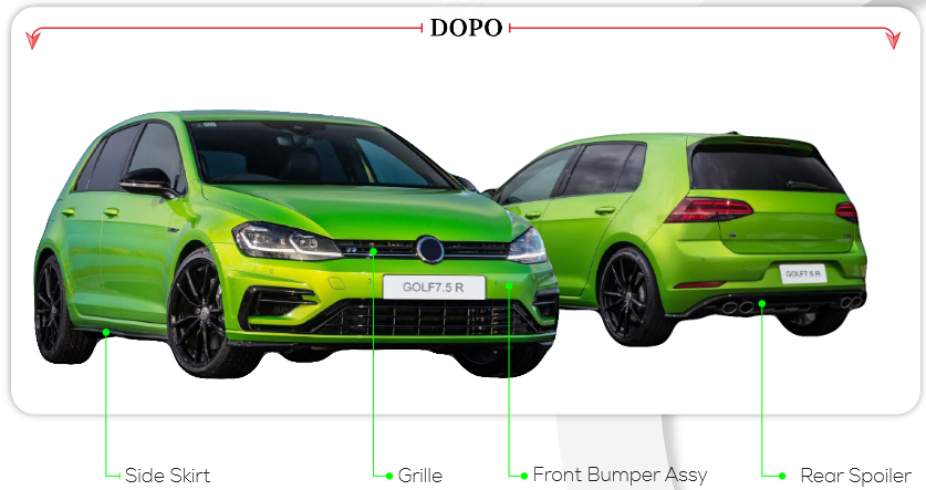 ✨BODYKIT SUITABLE FOR VW GOLF 7.5 R FACELIFT ✨