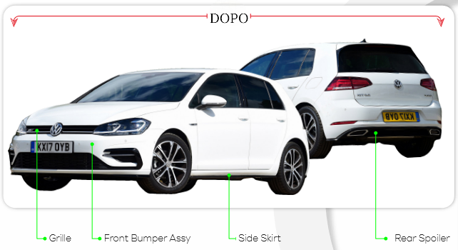 ✨BODYKIT SUITABLE FOR VW GOLF 7.5 R LINE✨