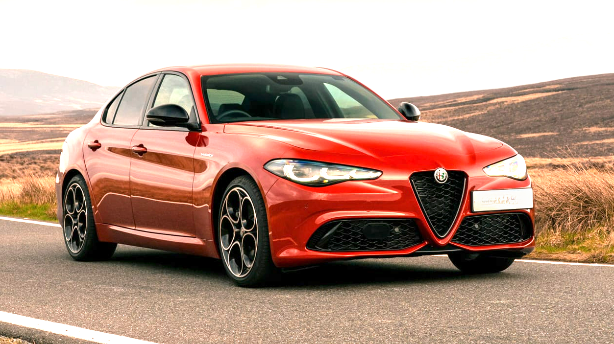 Diffusore posteriore Veloce per Alfa Romeo Giulia (952) (2016-2022) Terminali di scarico neri